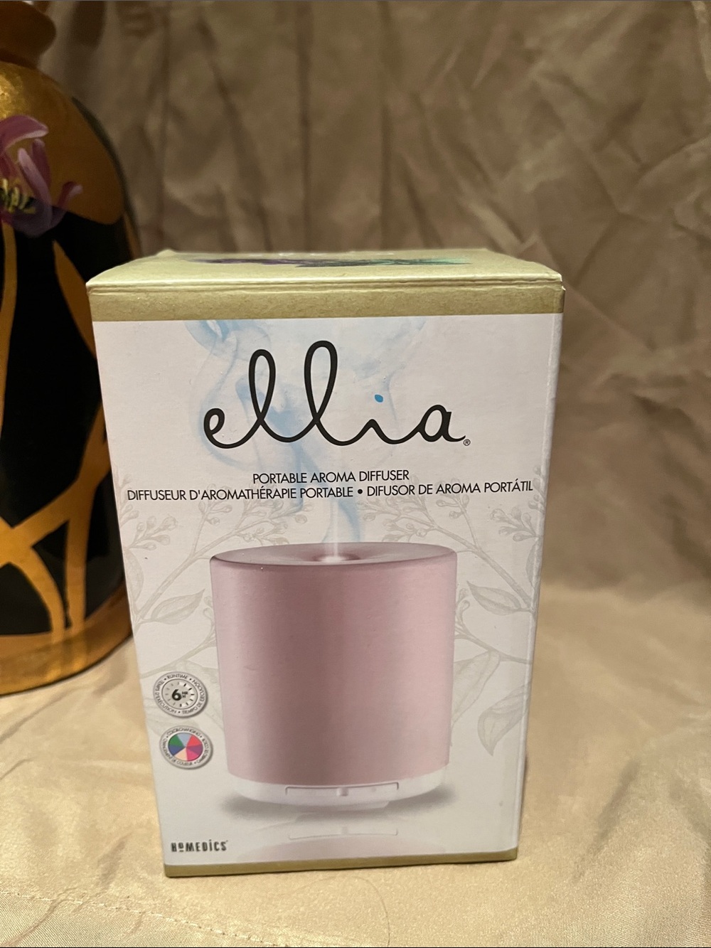 Portable Aroma Diffuser in Pink